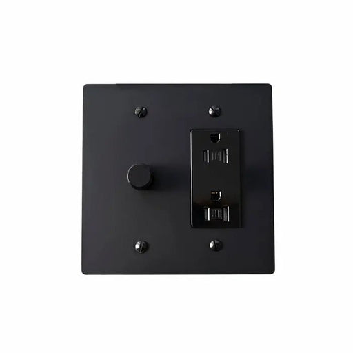 Brass Mixed Dimmer Switch (2 - Gang) - Simprolos