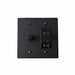 Brass Mixed Dimmer Switch (2 - Gang) - Simprolos
