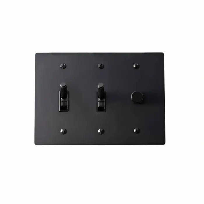 Brass Mixed Dimmer Switch (3 - Gang) - Simprolos