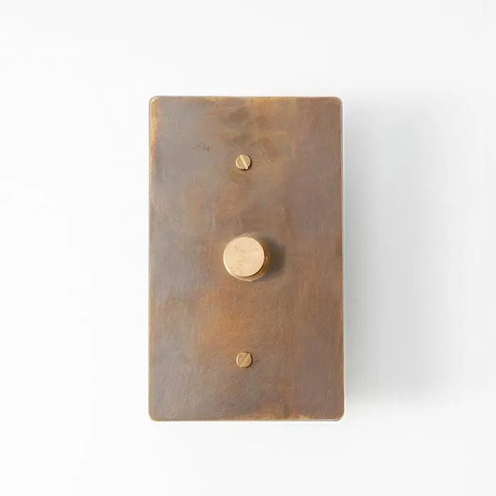 Brass Rotary Dimmer Switch (1 - Gang) - Simprolos