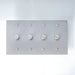 Brass Rotary Dimmer Switch (1 to 5 Gang) - Simprolos
