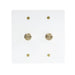 Brass Rotary Dimmer Switch (1 to 5 Gang) - Simprolos