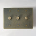 Brass Rotary Dimmer Switch (1 to 5 Gang) - Simprolos