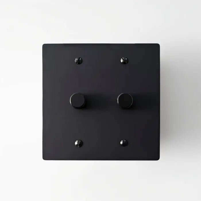 Brass Rotary Dimmer Switch (1 to 5 Gang) - Simprolos