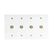 Brass Rotary Dimmer Switch (1 to 5 Gang) - Simprolos