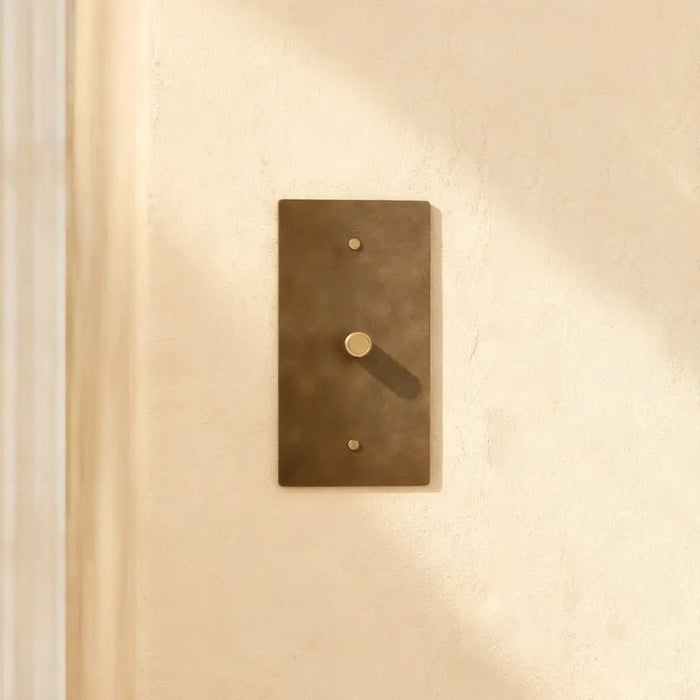 Brass Rotary Dimmer Switch (1 to 5 Gang) - Simprolos