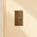 Brass Rotary Dimmer Switch (1 to 5 Gang) - Simprolos