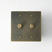 Brass Rotary Dimmer Switch (1 to 5 Gang) - Simprolos