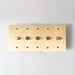 Brass Rotary Dimmer Switch (1 to 5 Gang) - Simprolos
