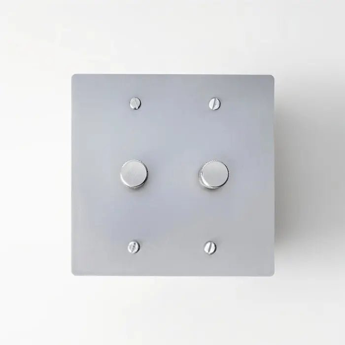 Brass Rotary Dimmer Switch (1 to 5 Gang) - Simprolos
