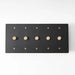 Brass Rotary Dimmer Switch (1 to 5 Gang) - Simprolos