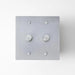 Brass Rotary Dimmer Switch (2 - Gang) - Simprolos
