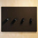 Brass Rotary Dimmer Switch (4 - Gang) - Simprolos