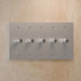 Brass Rotary Dimmer Switch (5 - Gang) - Simprolos