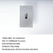 Brass Toggle Switch (1 - Gang) - Simprolos