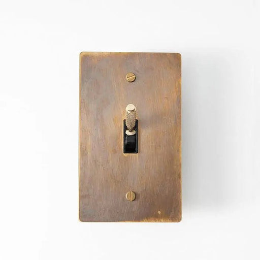 Brass Toggle Switch (1 - Gang) - Simprolos