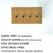 Brass Toggle Switch (1 to 5 Gang) - Simprolos