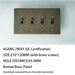 Brass Toggle Switch (1 to 5 Gang) - Simprolos