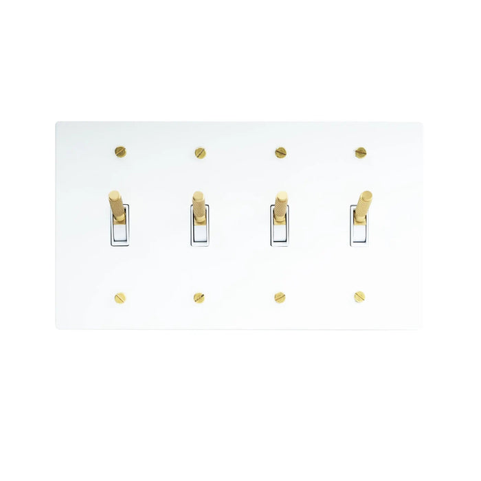 Brass Toggle Switch (1 to 5 Gang) - Simprolos