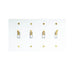 Brass Toggle Switch (1 to 5 Gang) - Simprolos