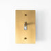 Brass Toggle Switch (1 to 5 Gang) - Simprolos