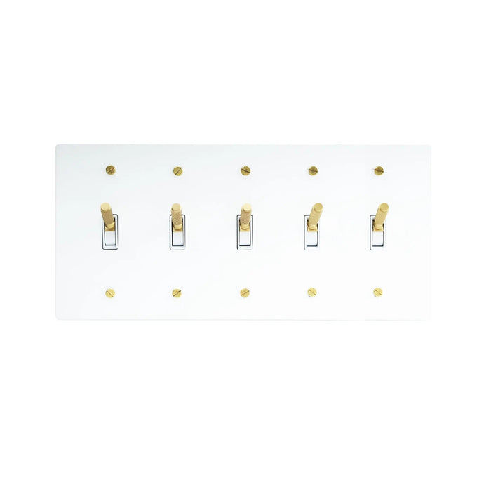 Brass Toggle Switch (1 to 5 Gang) - Simprolos