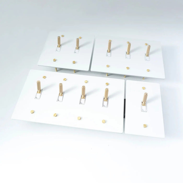 Brass Toggle Switch (1 to 5 Gang) - Simprolos