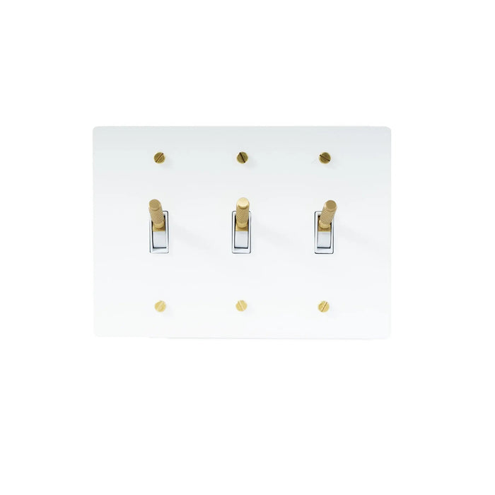 Brass Toggle Switch (1 to 5 Gang) - Simprolos