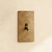 Brass Toggle Switch (1 to 5 Gang) - Simprolos