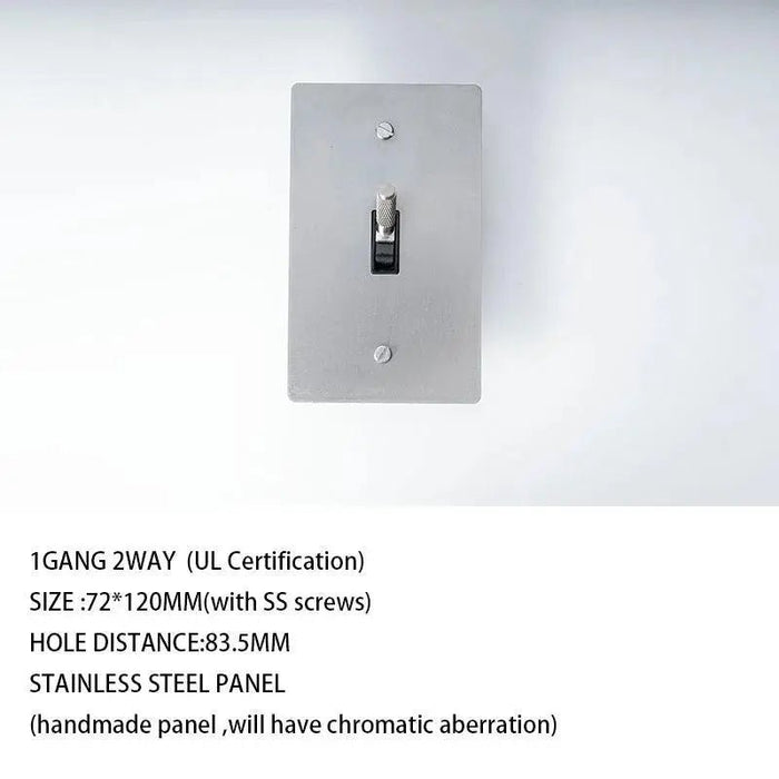 Brass Toggle Switch (1 to 5 Gang) - Simprolos