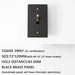 Brass Toggle Switch (1 to 5 Gang) - Simprolos