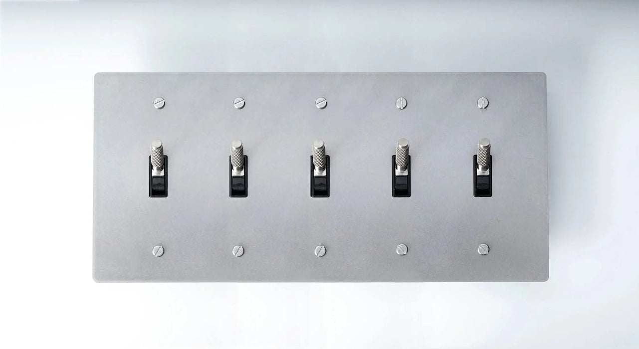 Brass Toggle Switch (1 to 5 Gang) - Simprolos