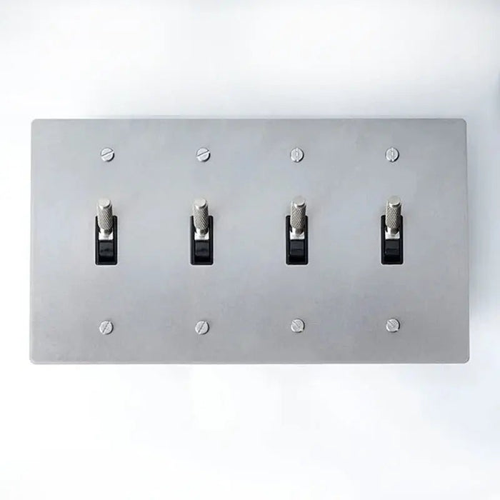 Brass Toggle Switch (4 - Gang) - Simprolos