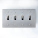 Brass Toggle Switch (4 - Gang) - Simprolos