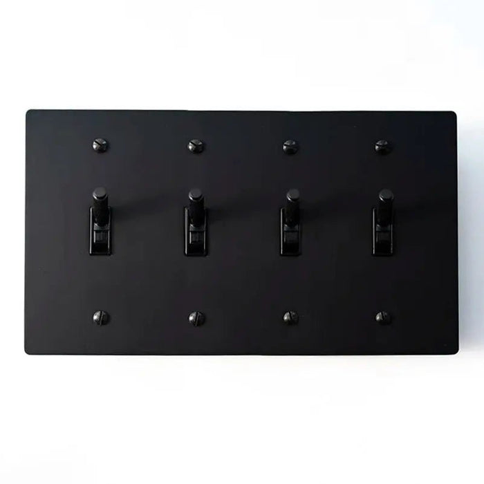 Brass Toggle Switch (4 - Gang) - Simprolos
