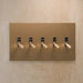 Brass Toggle Switch (5 - Gang) - Simprolos