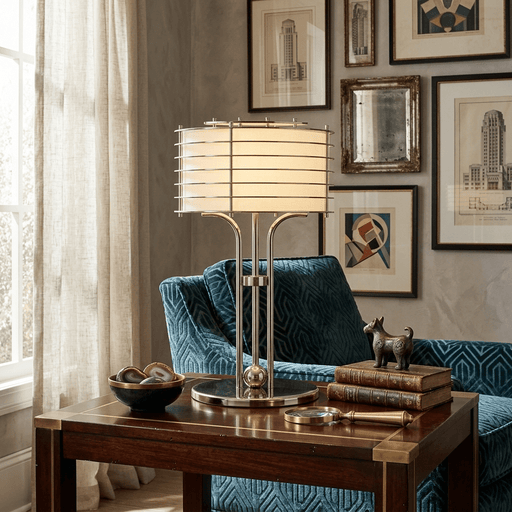 Bravon Linear Cage Table Lamp - Simprolos