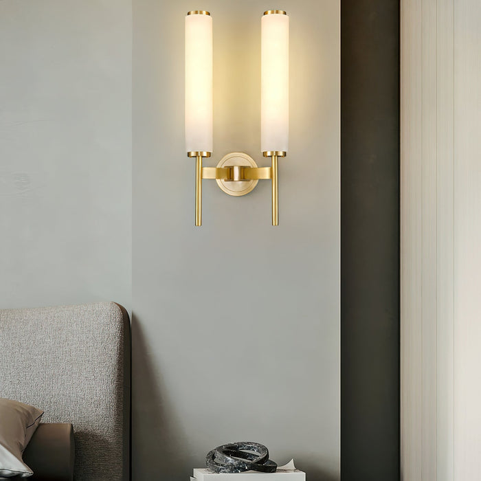 Brindisi Alabaster Wall Sconce - Simprolos