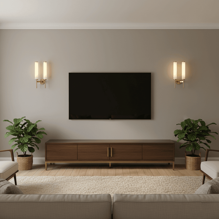 Brindisi Alabaster Wall Sconce - Simprolos