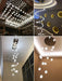 Bubble Crystal Ball Staircase Chandelier - Simprolos