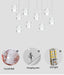 Bubble Crystal Ball Staircase Chandelier - Simprolos
