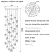 Bubble Crystal Ball Staircase Chandelier - Simprolos