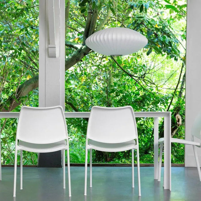Bubble Mulberry Silk Pendant Lamp - Simprolos