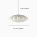 Bubble Mulberry Silk Pendant Lamp - Simprolos