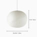 Bubble Mulberry Silk Pendant Lamp - Simprolos