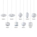 Bubble Mulberry Silk Pendant Lamp - Simprolos