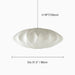 Bubble Mulberry Silk Pendant Lamp - Simprolos