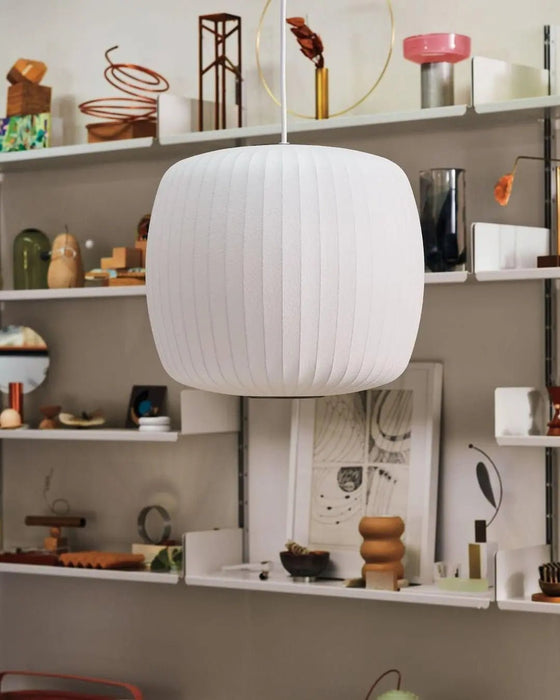 Bubble Mulberry Silk Pendant Lamp - Simprolos