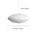 Bubble Mulberry Silk Pendant Lamp - Simprolos