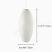 Bubble Mulberry Silk Pendant Lamp - Simprolos